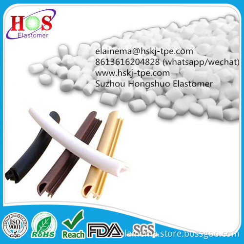 thermoplastic tpe for window and door seals: